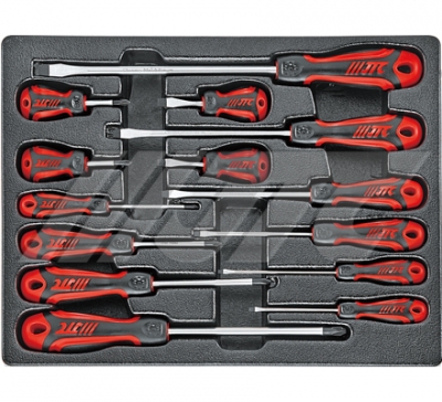 JTC-7690 HEAVY DUTY SCREWDRIVER SET